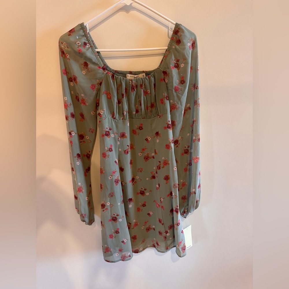 Floral Long Sleeve Women's Top